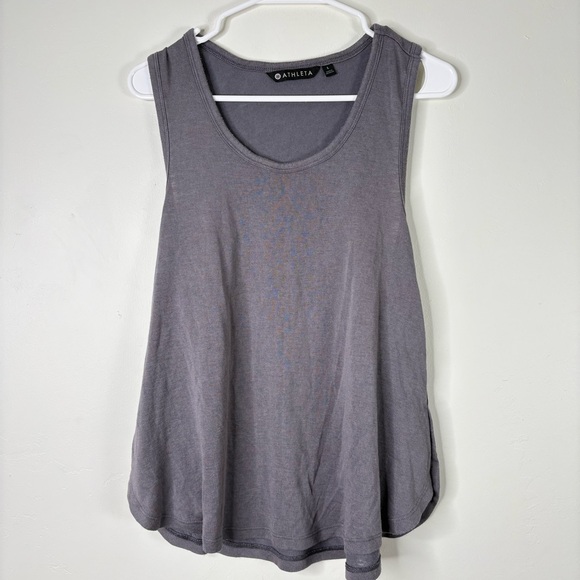 Athleta Lot Size Large Shorts Leggings Tank Tops black & Gray - Picture 5 of 15